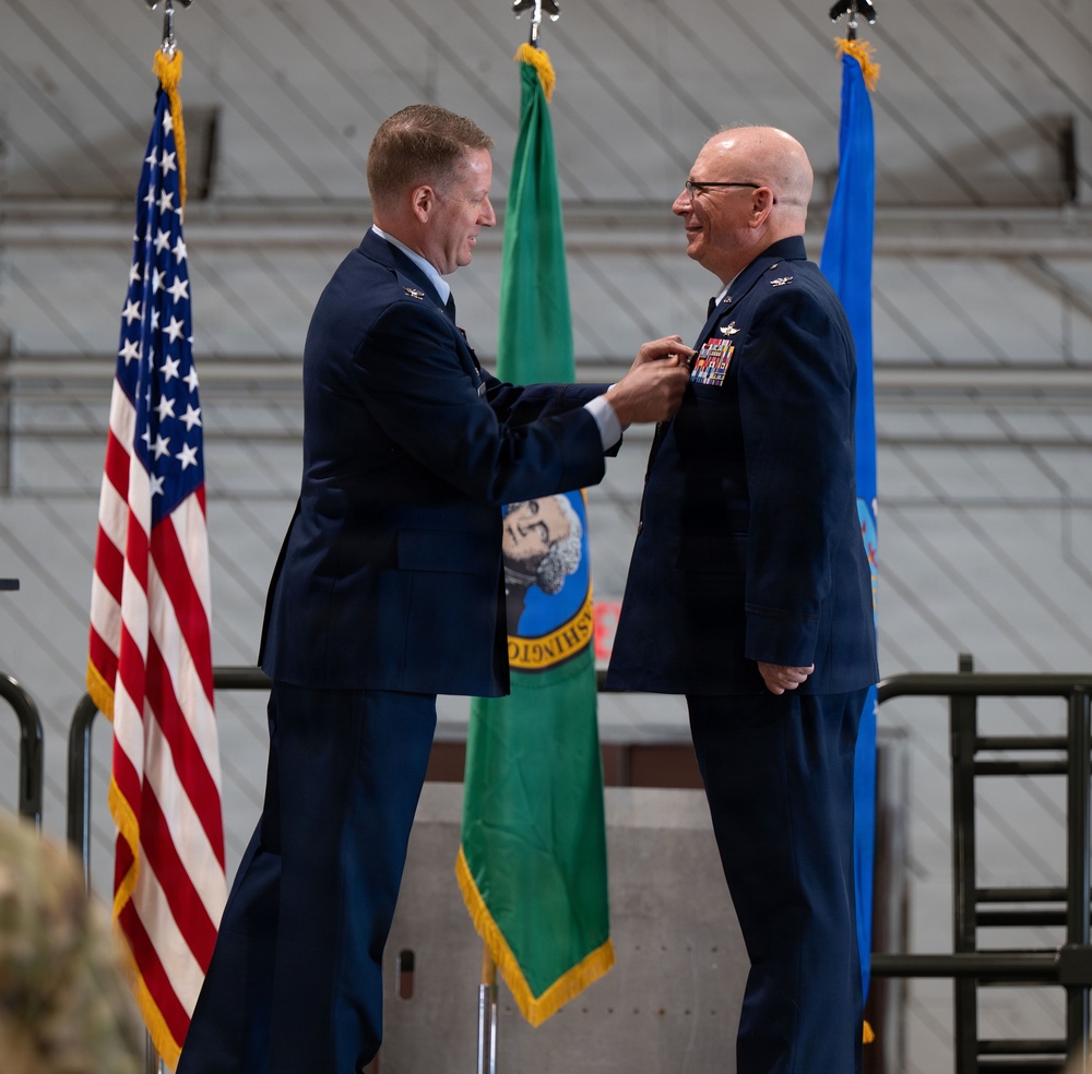 92nd Mission Support Group change of command ceremony