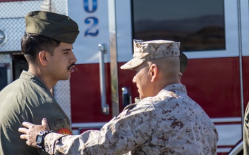 MCLB Barstow Fire &amp; Emergency Services were awarded the Navy and Marine Corps Achievement Medal
