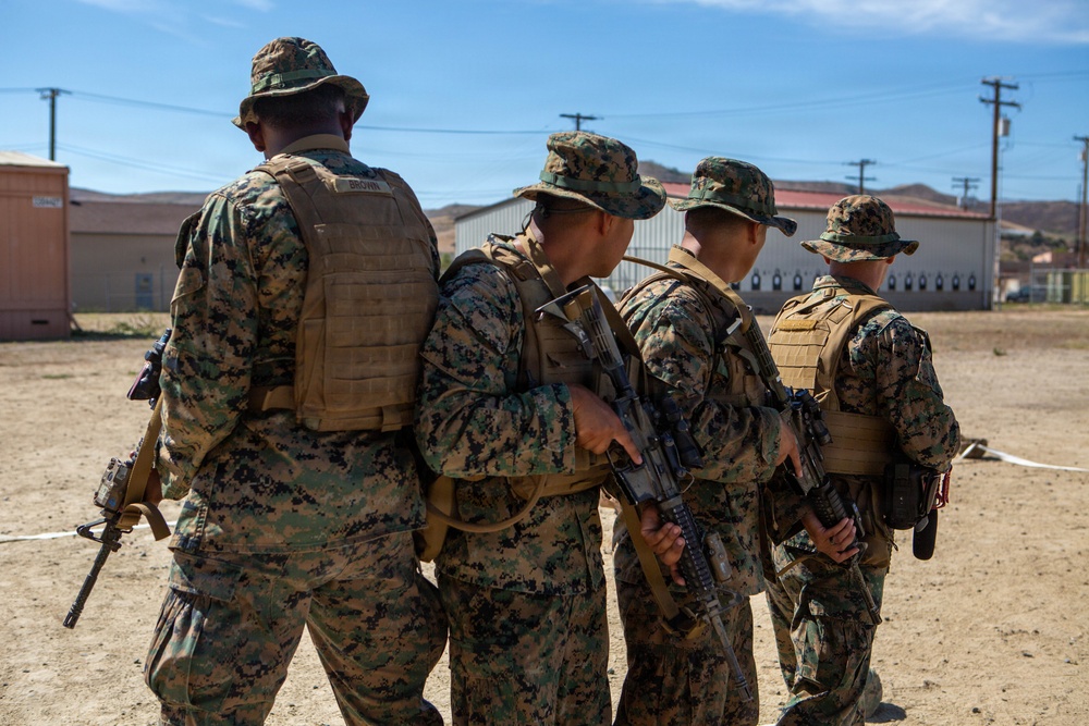COMMSTRAT across I MEF Participates in Warrior Skills Training