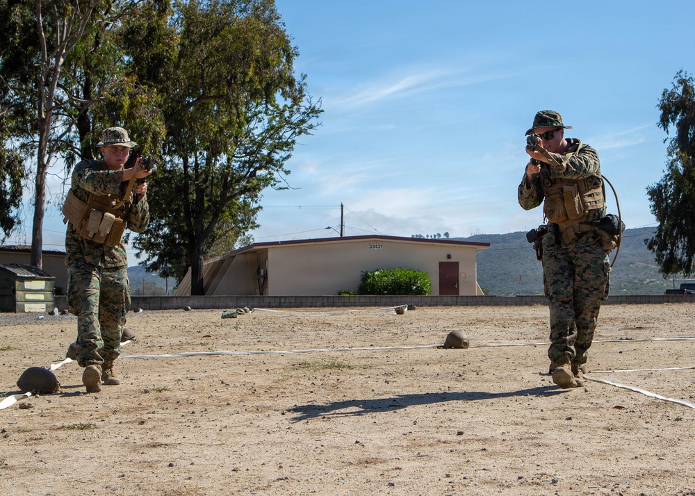 COMMSTRAT across I MEF Participates in Warrior Skills Training