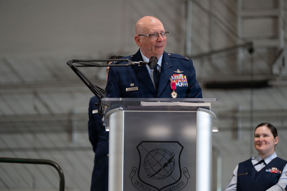 92nd Mission Support Group change of command ceremony