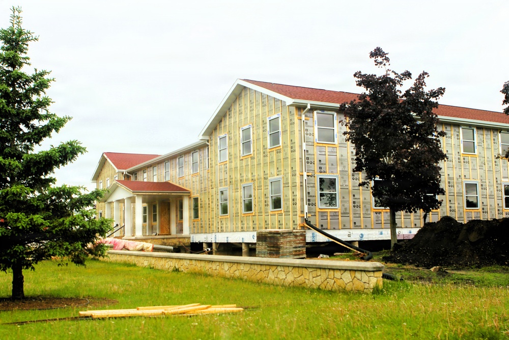 June 2026 update: Contractors continue full renovation of Fort McCoy Garrison Headquarters