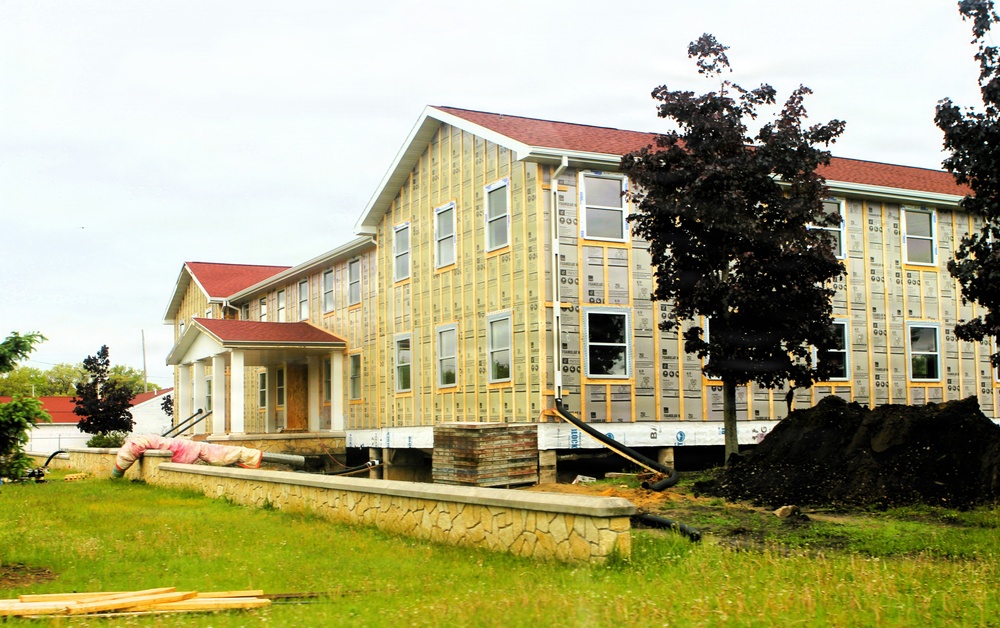 June 2026 update: Contractors continue full renovation of Fort McCoy Garrison Headquarters