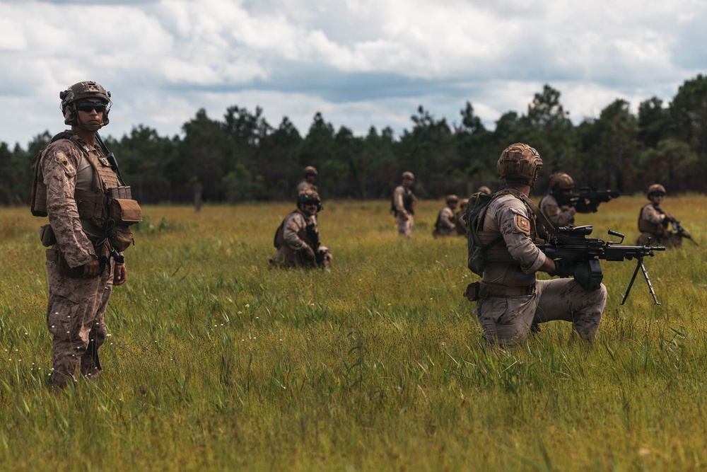 Fleet Exercise 250 | Multilateral Company Live-Fire Range