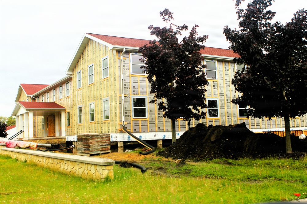 June 2026 update: Contractors continue full renovation of Fort McCoy Garrison Headquarters