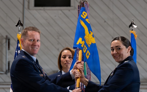 92nd Mission Support Group change of command ceremony