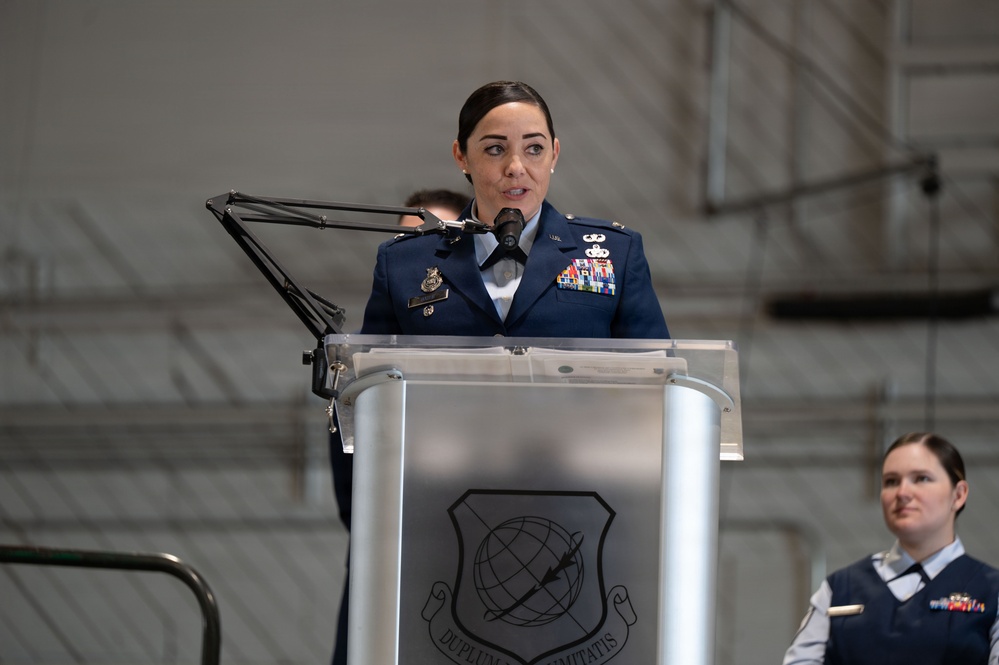 92nd Mission Support Group change of command ceremony