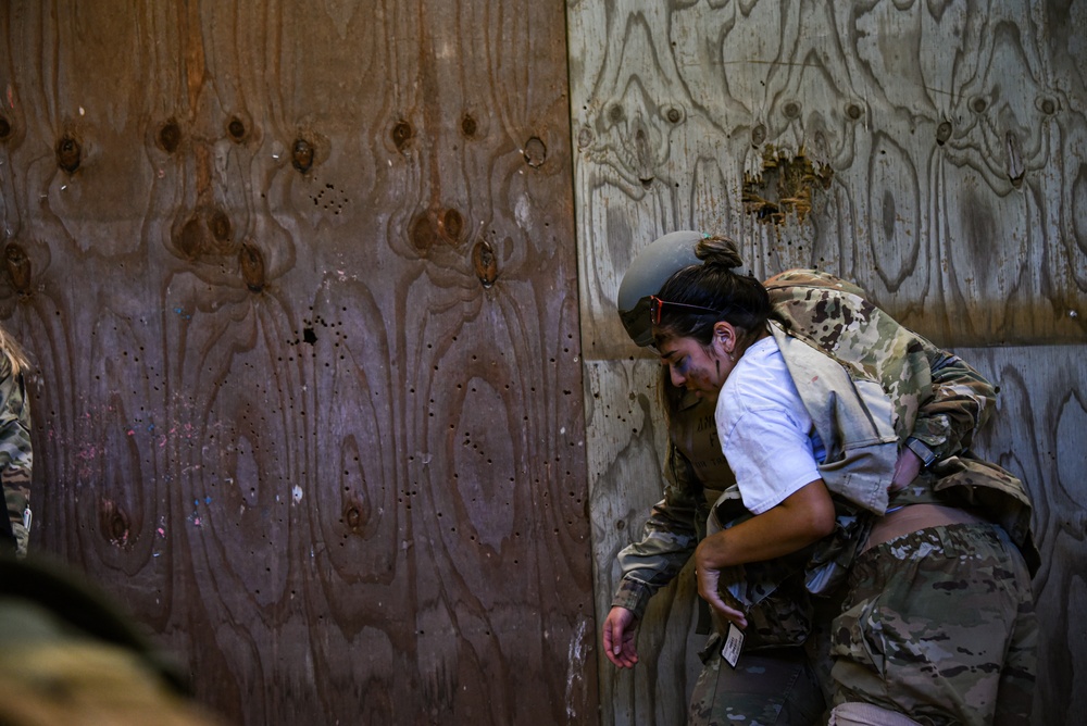 Tactical Combat Casualty Care exercise