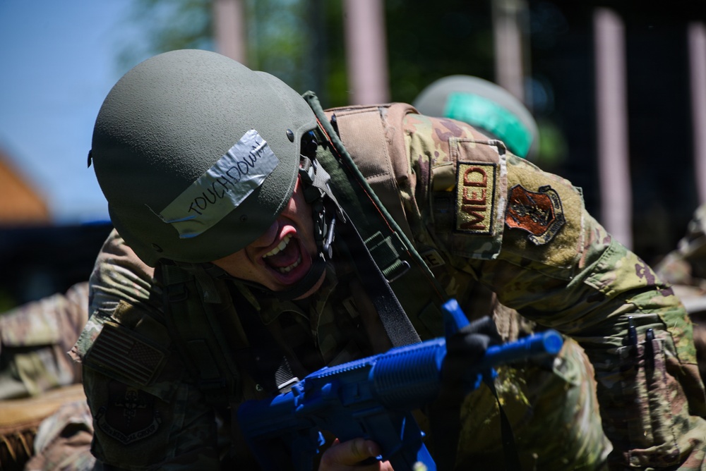 Tactical Combat Casualty Care exercise
