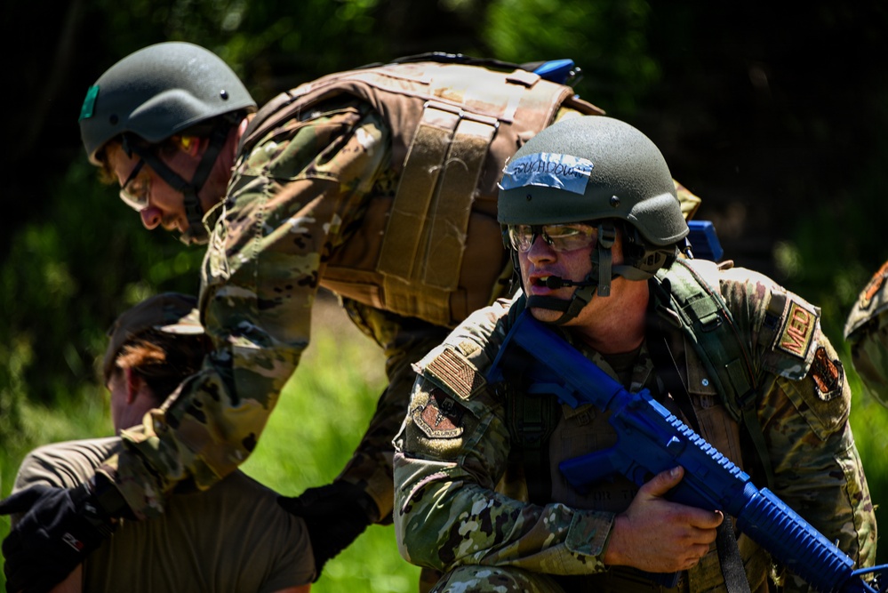 Tactical Combat Casualty Care exercise