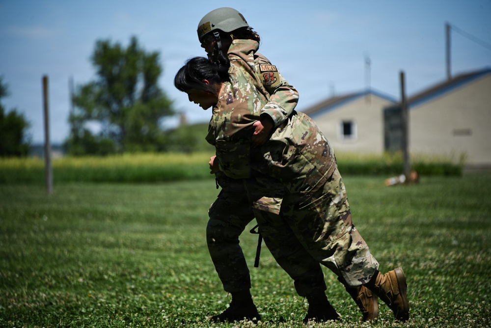 Tactical Combat Casualty Care exercise