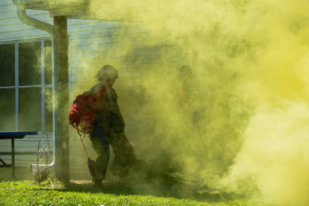 Tactical Combat Casualty Care exercise