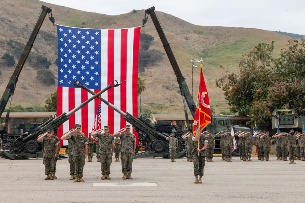 Fire Support Battalion holds change of command ceremony