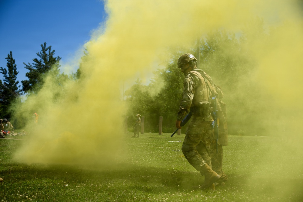 Tactical Combat Casualty Care exercise