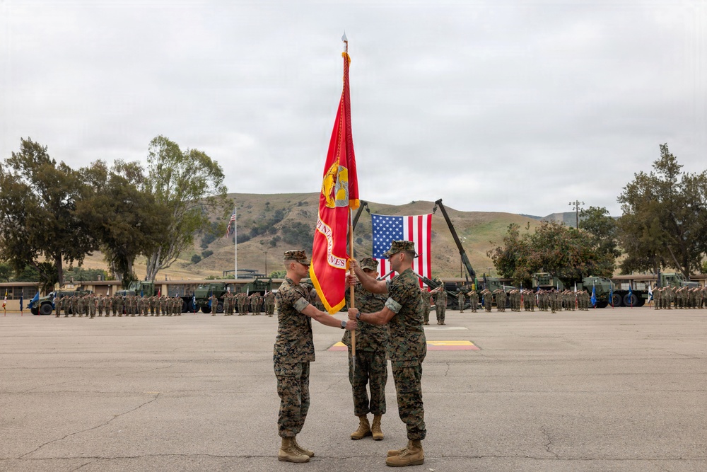 Fire Support Battalion holds change of command ceremony