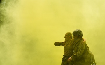 Tactical Combat Casualty Care exercise