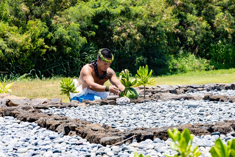 PMRF Hosts Summer Solstice Ceremony Honoring Lineal Descendants of Na 'Ohana Papa 'O Mānā