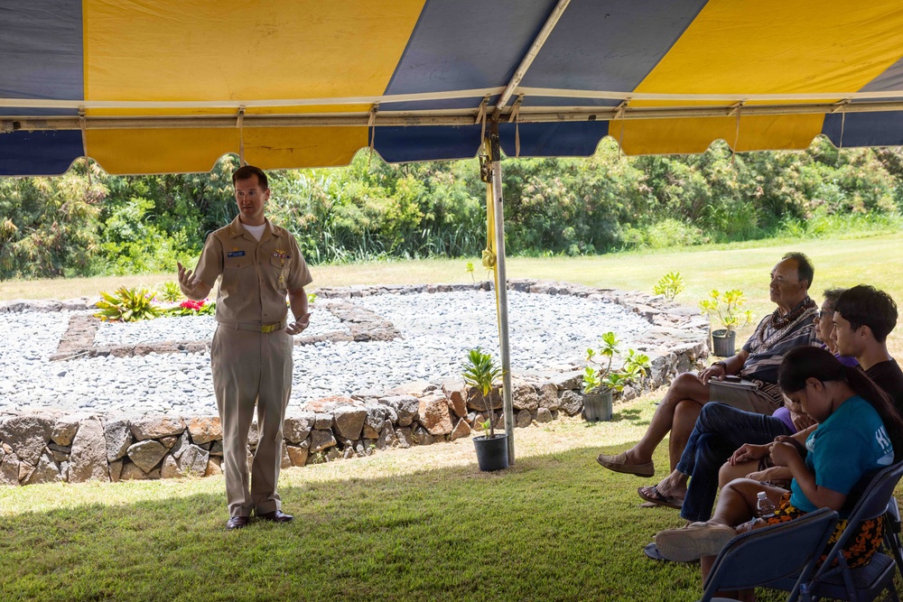 PMRF Hosts Summer Solstice Ceremony Honoring Lineal Descendants of Na 'Ohana Papa 'O Mānā