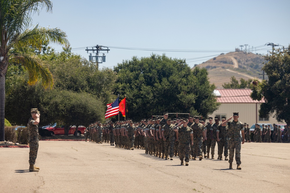 Fire Support Battalion holds change of command ceremony