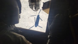 Nevada Army Guard Chinook crew aid F-35 recovery efforts on endangered species land