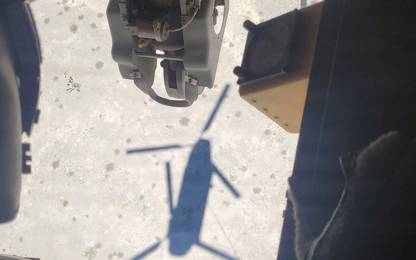 Nevada Army Guard Chinook crew aid F-35 recovery efforts on endangered species land