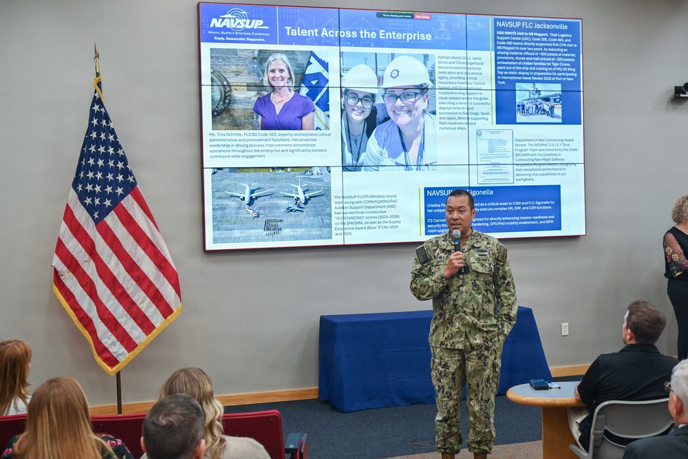 NAVSUP senior leadership hosts town hall meeting