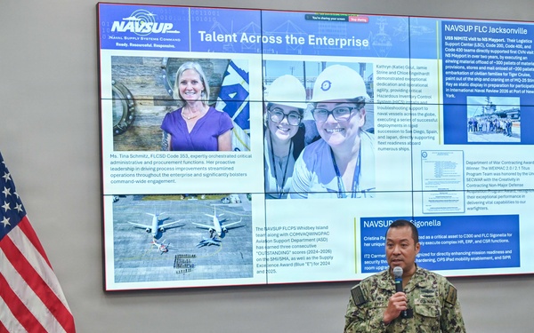 NAVSUP senior leadership hosts town hall meeting