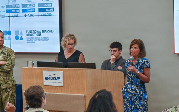 NAVSUP senior leadership hosts town hall meeting
