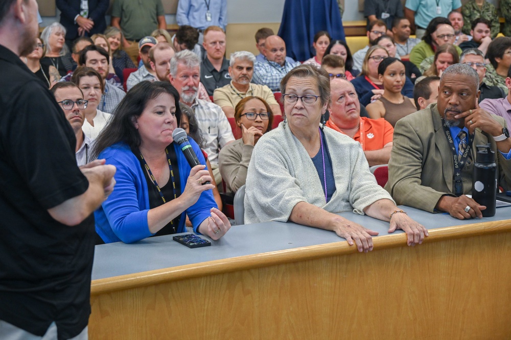 NAVSUP senior leadership hosts town hall meeting