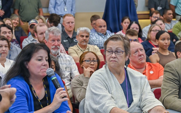 NAVSUP senior leadership hosts town hall meeting