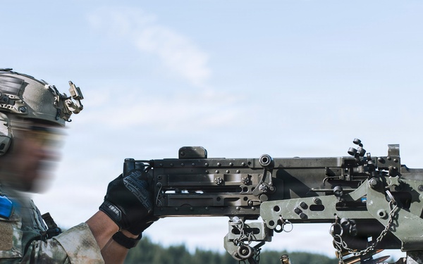 1st SFG(A) Green Berets conduct Live-Fire Exercise