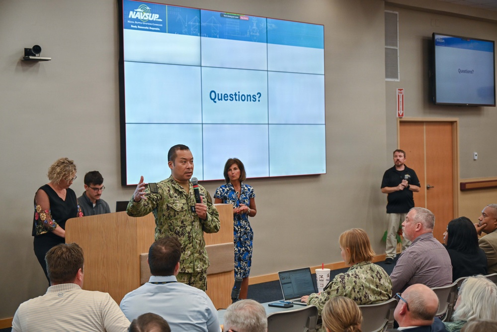 NAVSUP senior leadership hosts town hall meeting