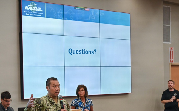 NAVSUP senior leadership hosts town hall meeting