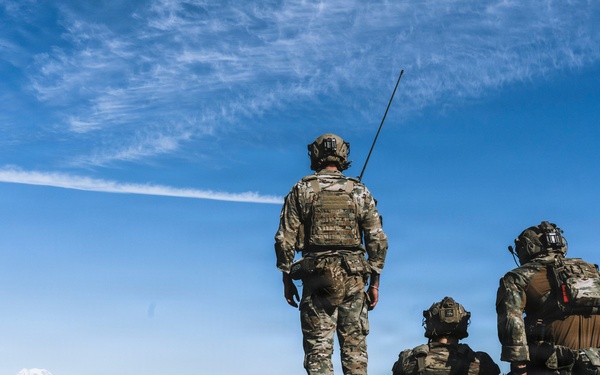 1st SFG(A) Green Berets conduct Live-Fire Exercise