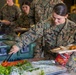 U.S. Marines with 1st CEB host warriors’ night