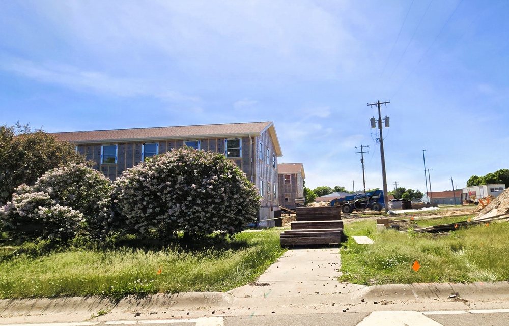 June 2026 update: Contractors continue full renovation of Fort McCoy Garrison Headquarters