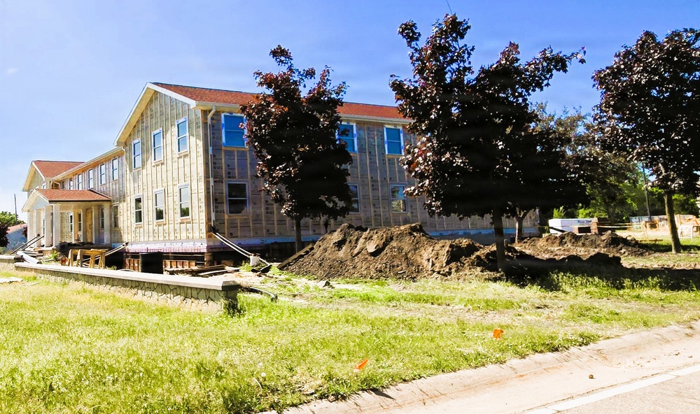 June 2026 update: Contractors continue full renovation of Fort McCoy Garrison Headquarters
