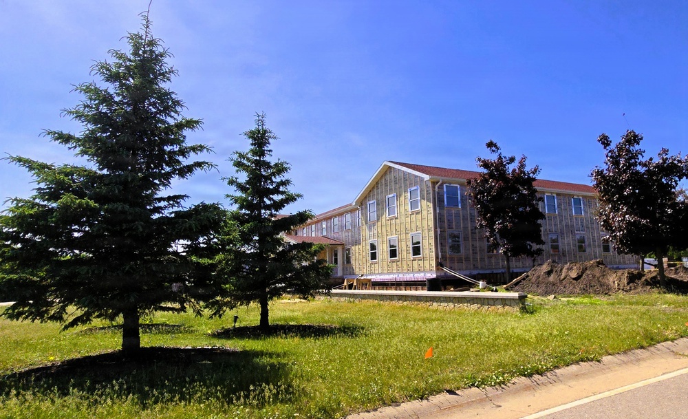 June 2026 update: Contractors continue full renovation of Fort McCoy Garrison Headquarters