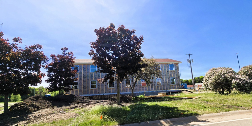 June 2026 update: Contractors continue full renovation of Fort McCoy Garrison Headquarters