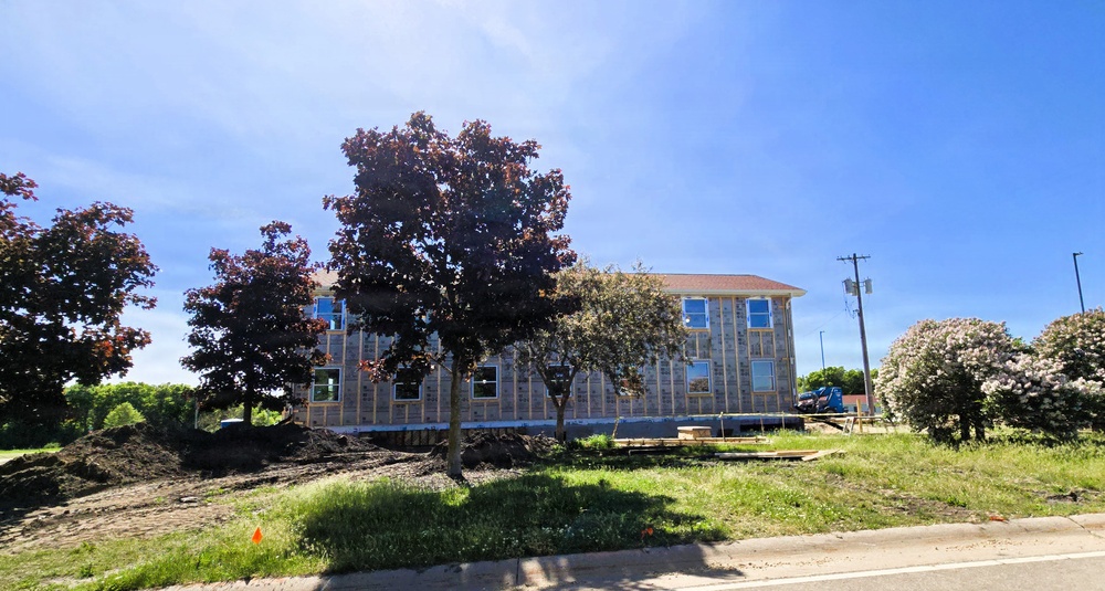 June 2026 update: Contractors continue full renovation of Fort McCoy Garrison Headquarters