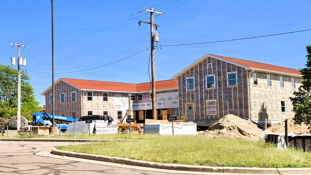 June 2026 update: Contractors continue full renovation of Fort McCoy Garrison Headquarters