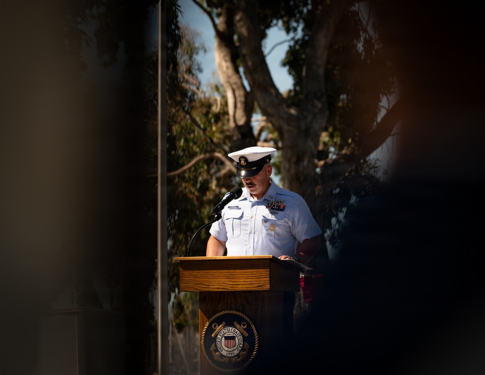 Coast Guard Southwest District holds change of watch ceremony