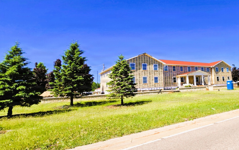 June 2026 update: Contractors continue full renovation of Fort McCoy Garrison Headquarters