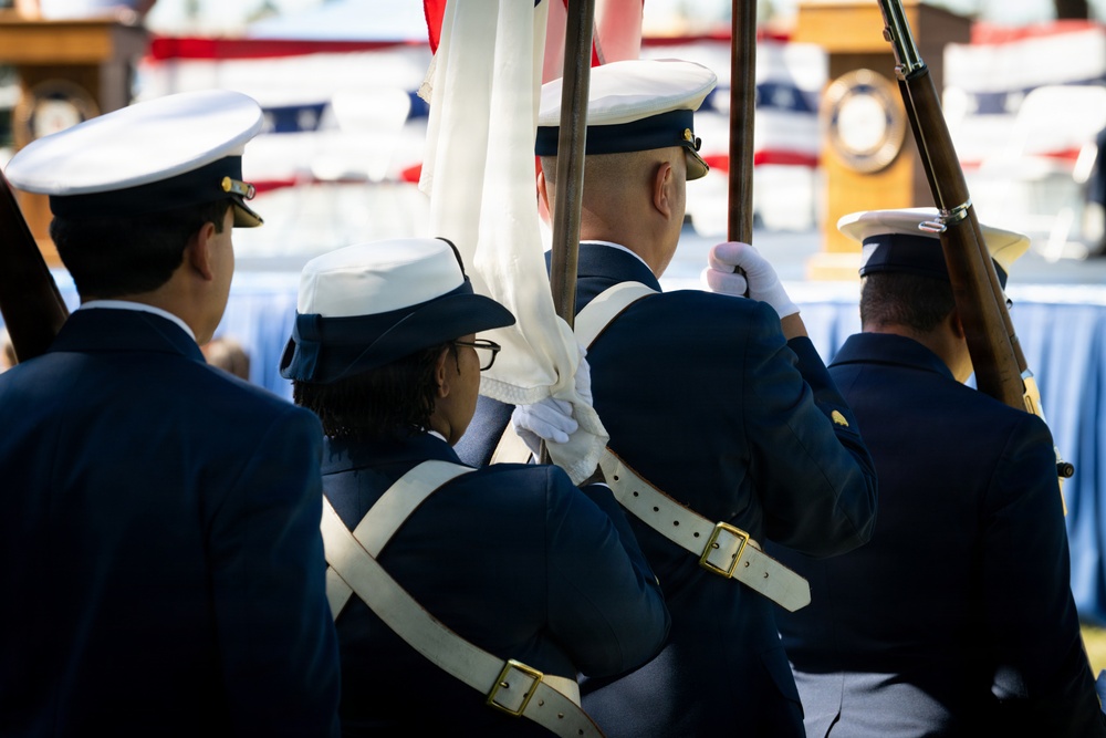 Coast Guard Southwest District holds change of watch ceremony