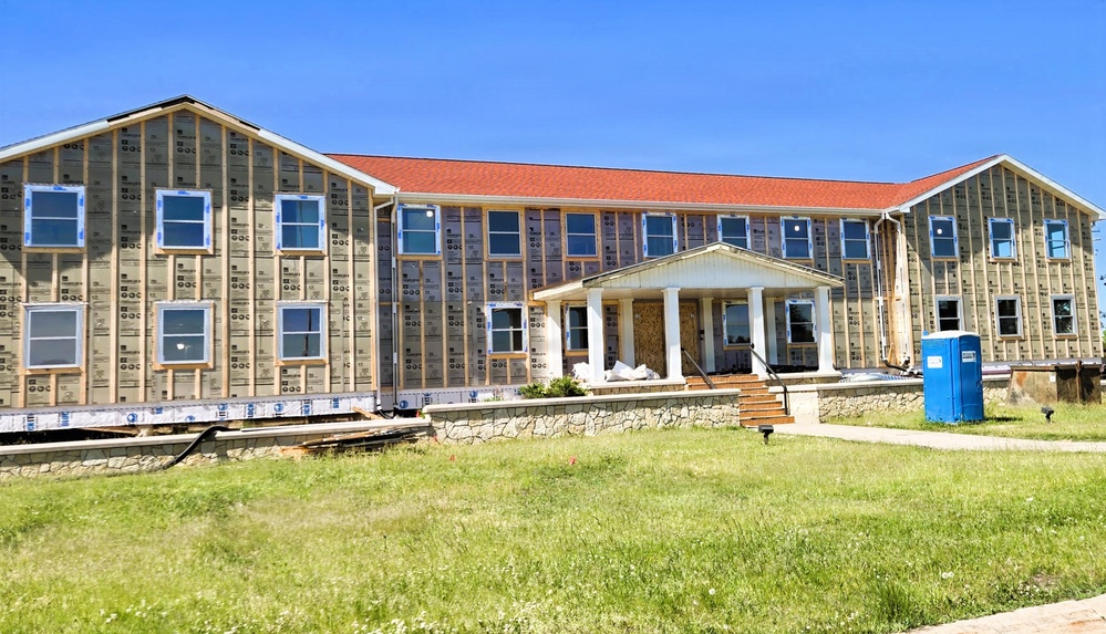 June 2026 update: Contractors continue full renovation of Fort McCoy Garrison Headquarters