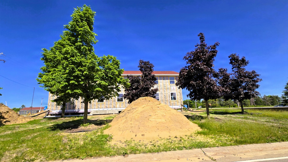 June 2026 update: Contractors continue full renovation of Fort McCoy Garrison Headquarters