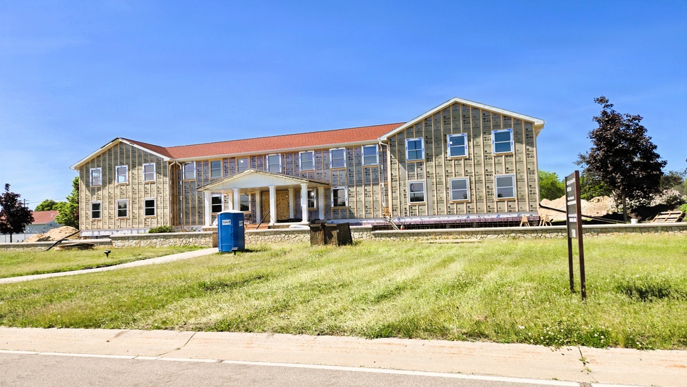 June 2026 update: Contractors continue full renovation of Fort McCoy Garrison Headquarters