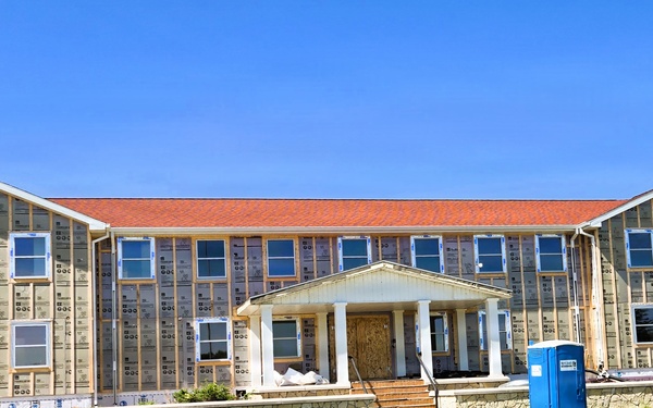 June 2026 update: Contractors continue full renovation of Fort McCoy Garrison Headquarters