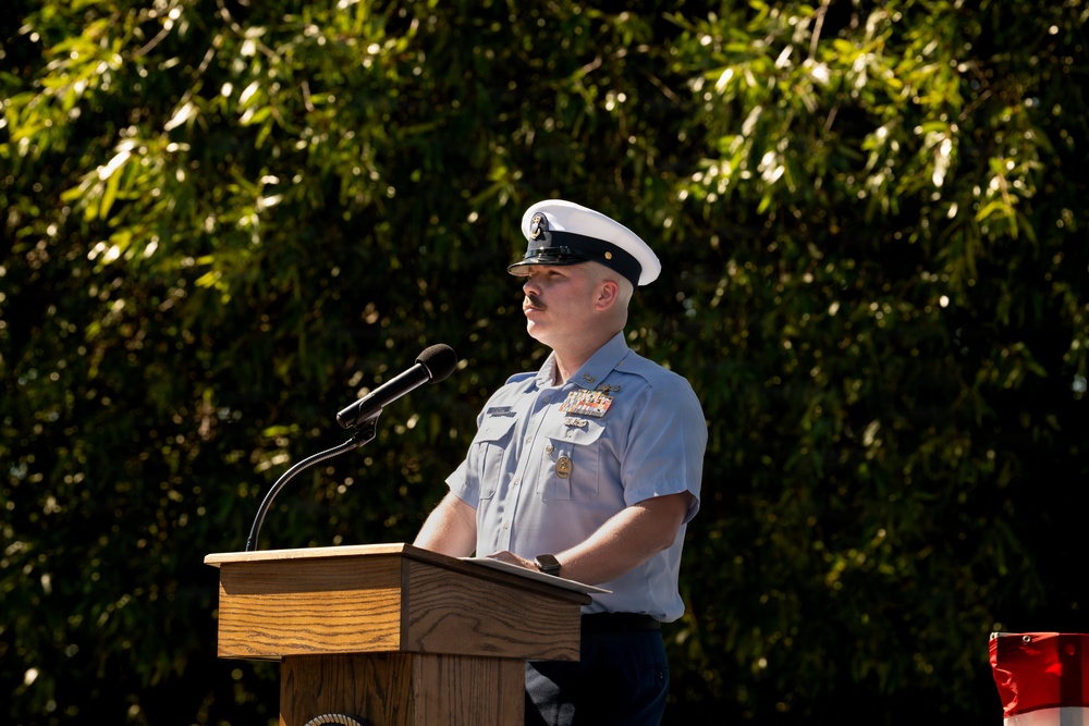 Coast Guard Southwest District holds change of watch ceremony