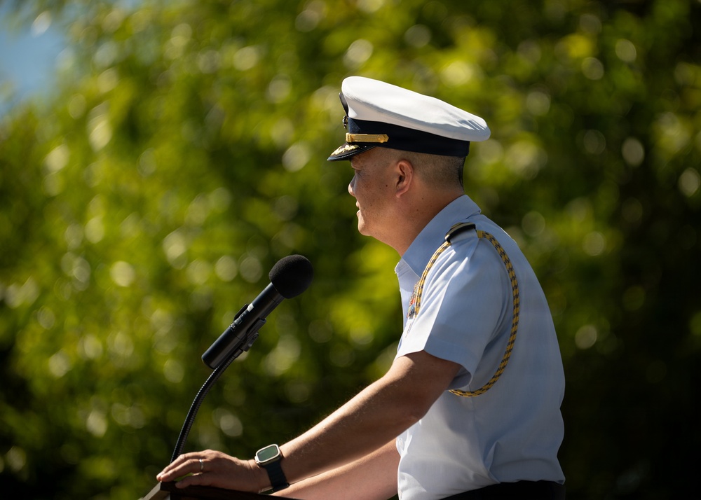 Coast Guard Southwest District holds change of watch ceremony